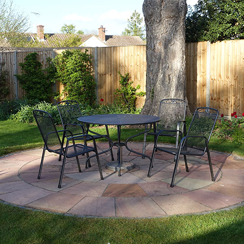 Sandstone Circle Setts Paving Kit