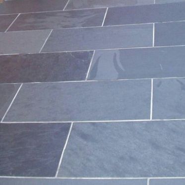 Brazilian Black Slate external paving tiles 