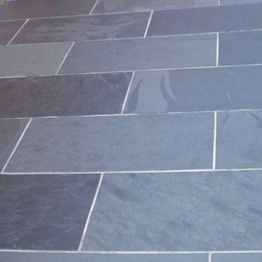 Brazilian Black Slate external paving tiles 