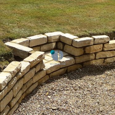 Fossil Mint Sandstone Walling Stone