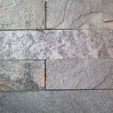 Silver Shine Split Face Quartzite Mosaic Tiles