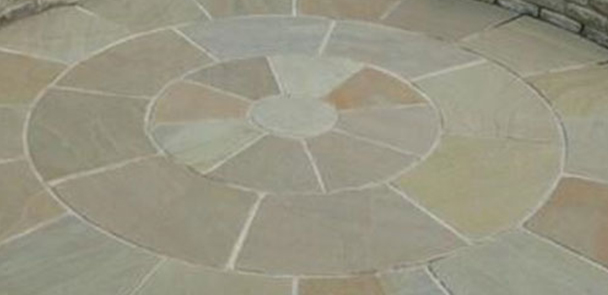 circle setts - sandstone & limestone